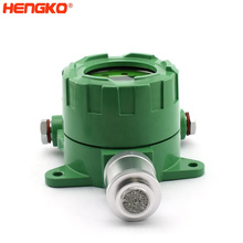 Sintered porous metal aluminum gas sensor housing used for lpg gas detector alarm